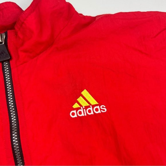 Adidas vintage 90s windbreaker zip up jacket - Picture 6 of 11
